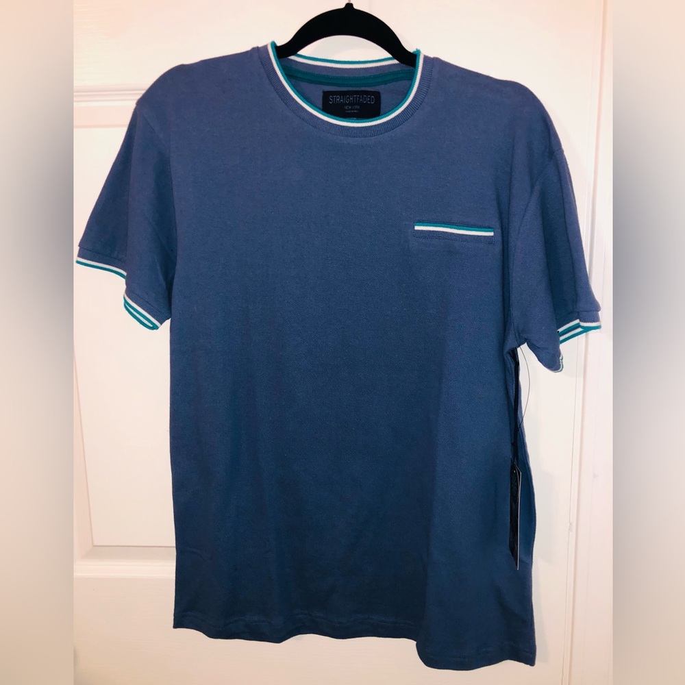 Straight faded T-shirt (M)